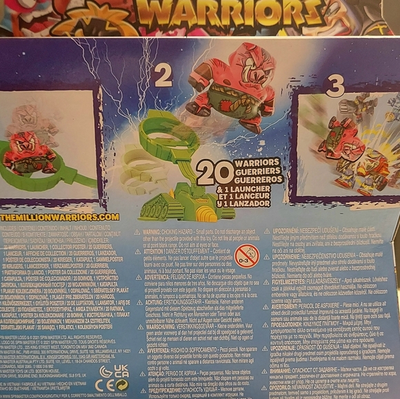 Million Warriors 30 Blind Bags Possible Rare Gold Chance! - Picture 6 of 6